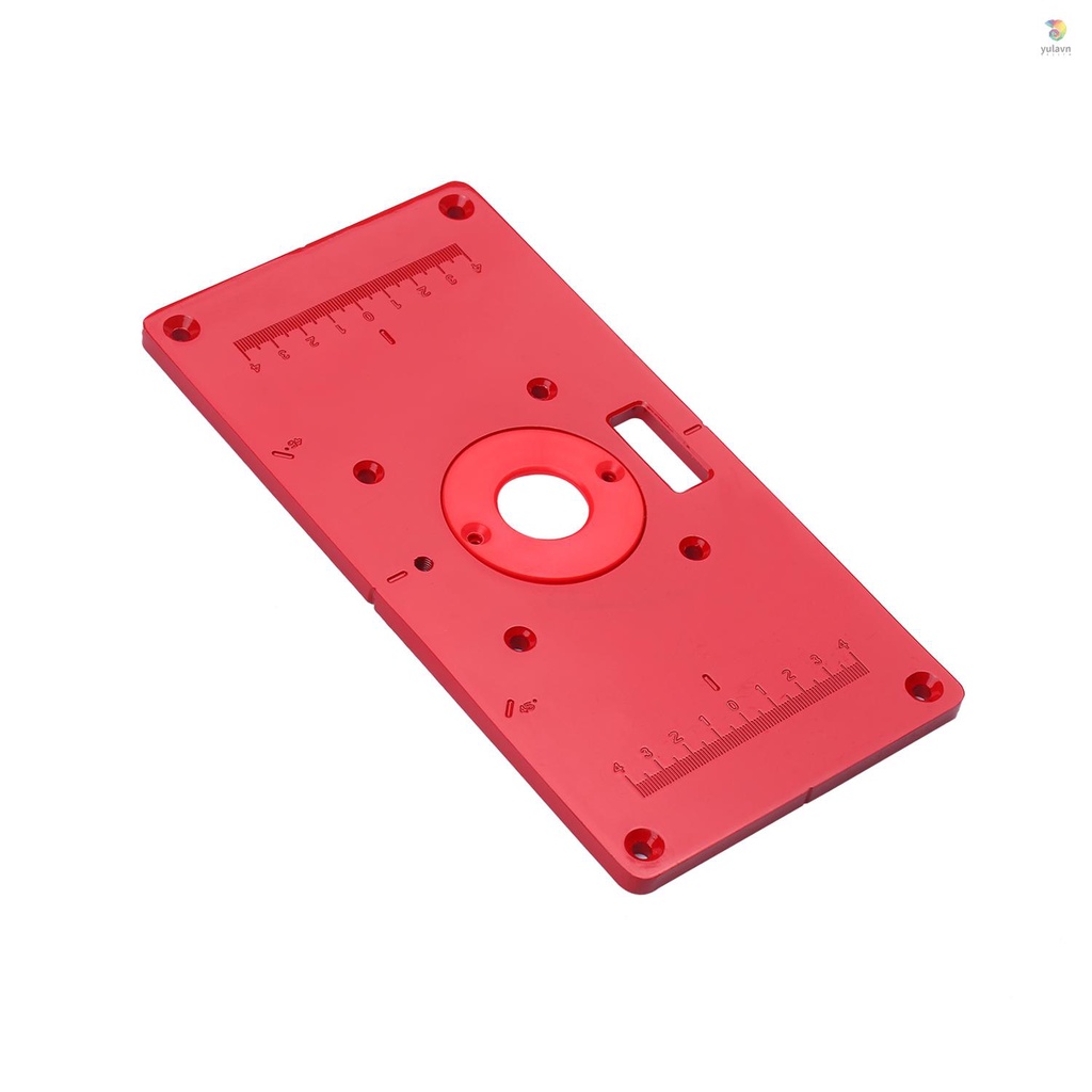 Bảng Định Tuyến Bằng Hợp Kim Nhôm Đa Năng 235x120x8mm Chuyên Dụng Làm Mộc