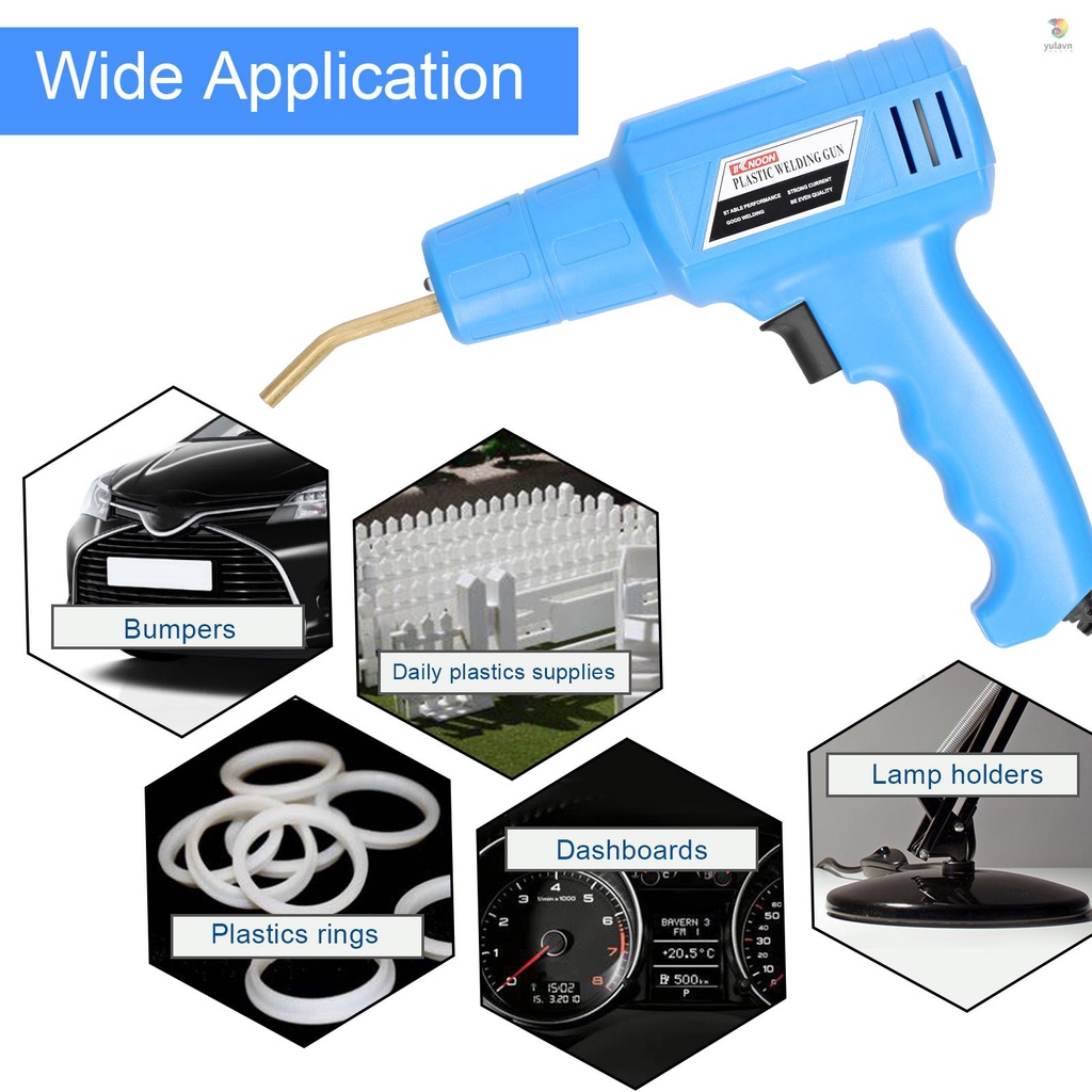 Máy Hàn Cầm Tay 100W Bằng Nhựa Kèm 600 Ghim Bấm