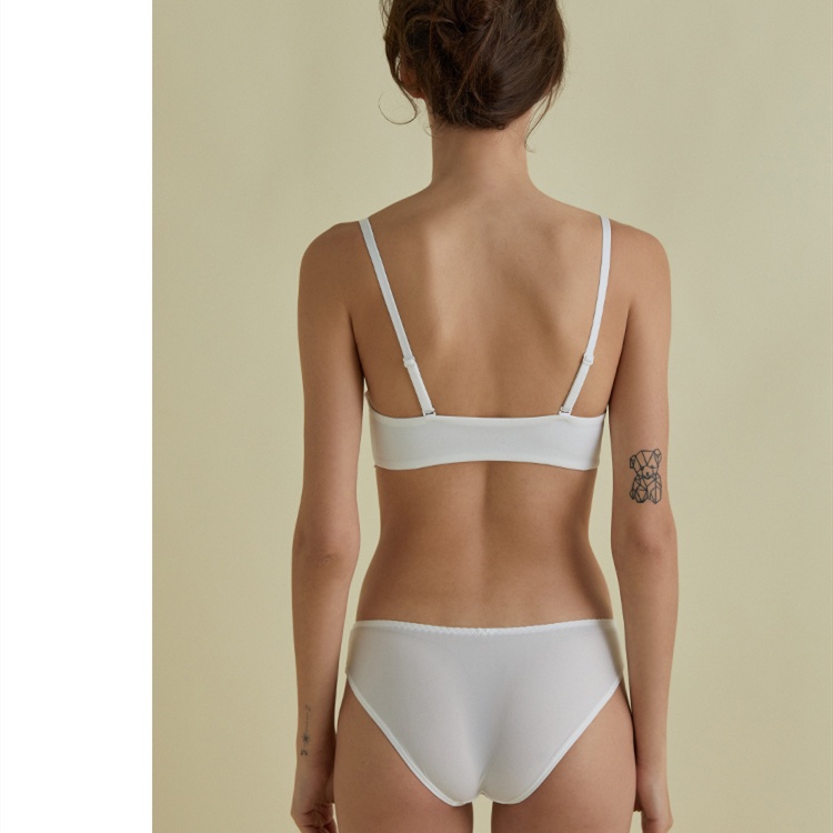 Áo Lót Nâng Ngực Mềm Mại Không Đường May Cài Khóa Trước Thoải Mái Dành Cho Nữ