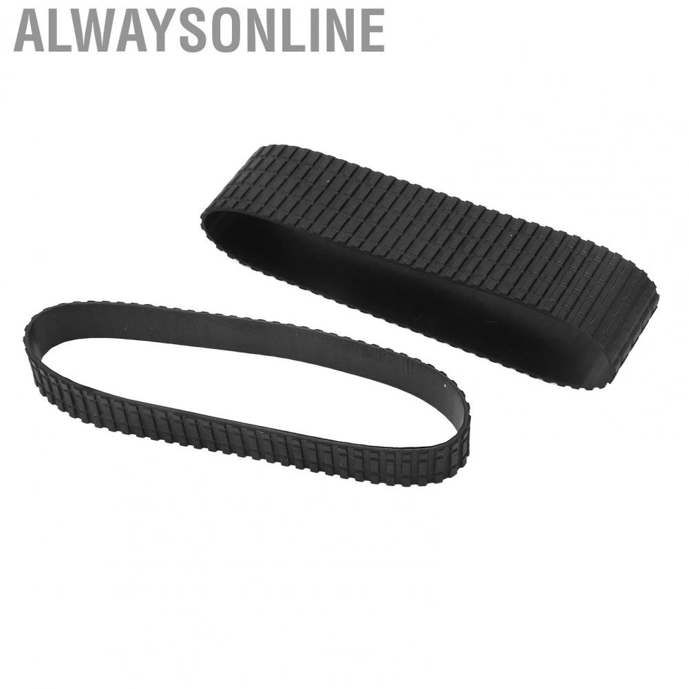 Alwaysonline Focus Grip Rubber Rings  2PCS Lens Zoom Ring Replacement Parts for Camera Repair