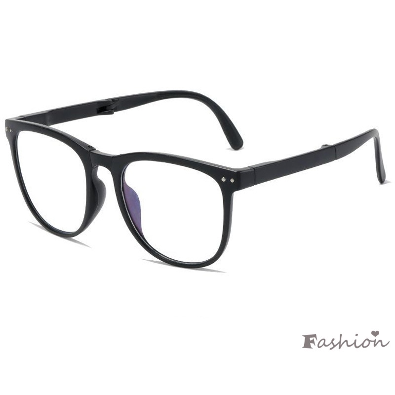 Mắt Kính Gọng Vuông Chống Ánh Sáng Xanh Có Thể Gập Lại Tiện Dụng