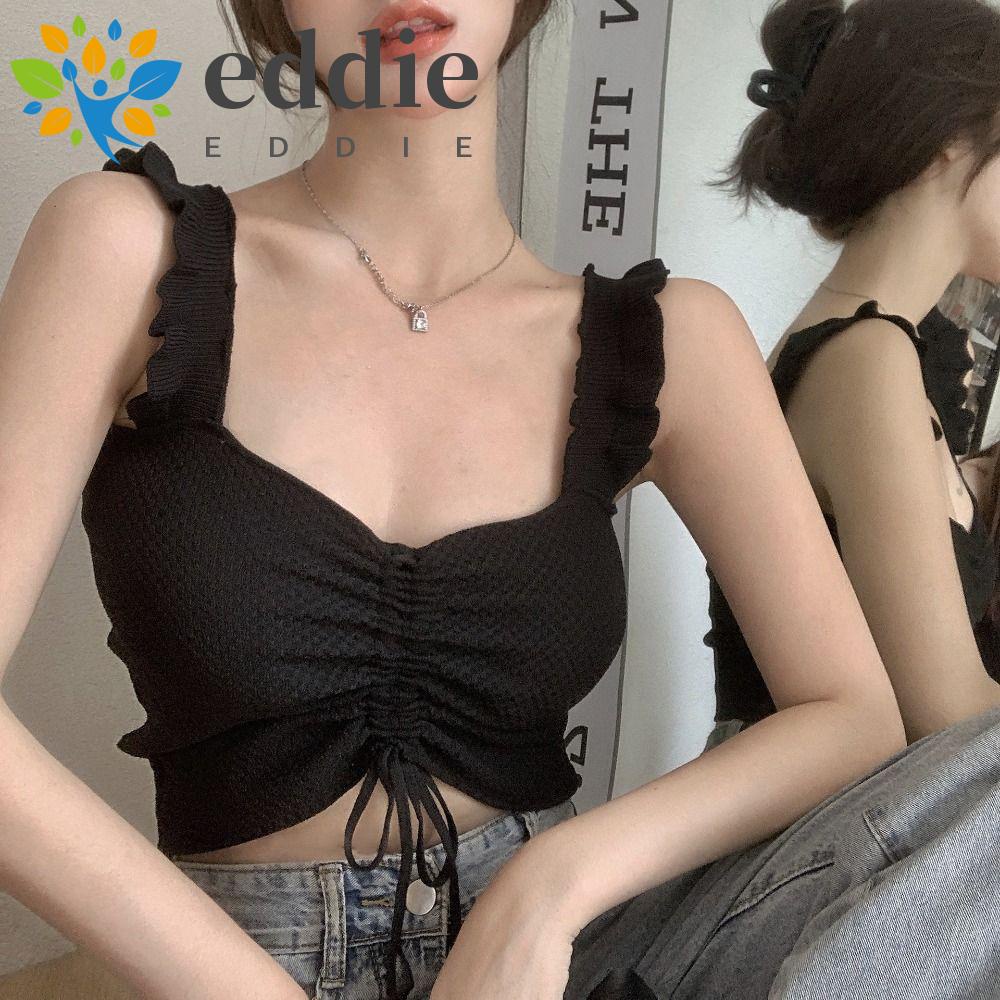 Áo Dây Rút 26Ede Hở Lưng Cổ Chữ V Dễ Thương Cho Nữ