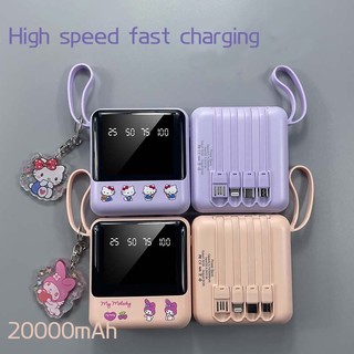 Sanrio cục sạc dự phòng 20000mah hình hello kitty my melody đáng yêu sáng tạo