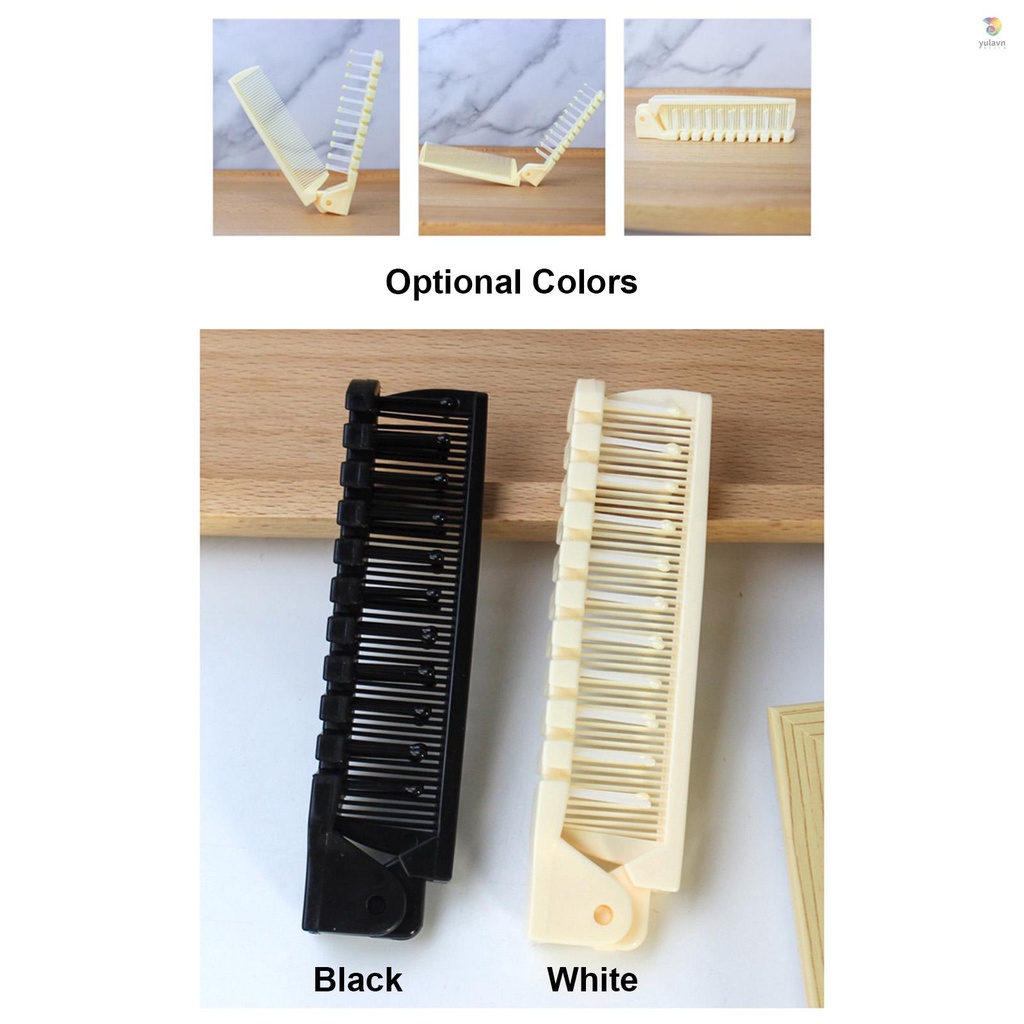 Lược Chải Tóc Gấp Gọn Bỏ Túi Tiện Dụng Cho Du Lịch