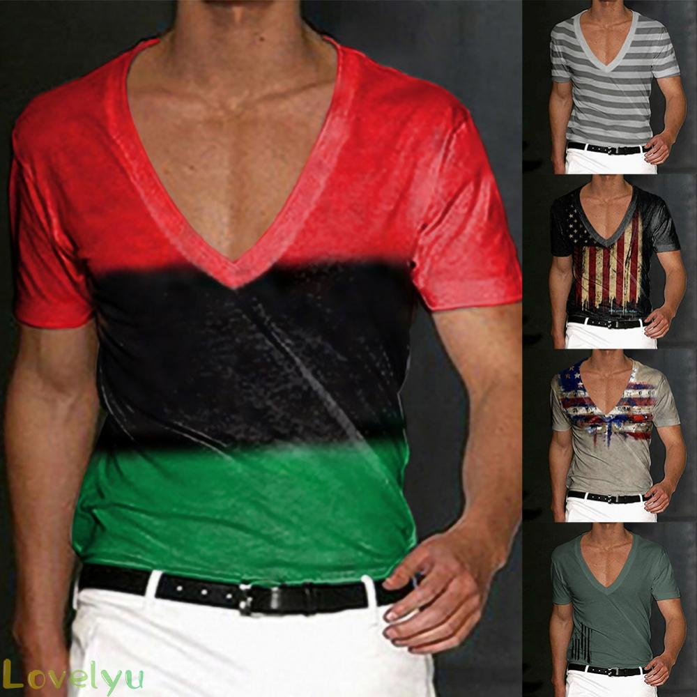 ⭐2023 ⭐Mens Short Sleeve Muscle Numerical Code Polyester Printing Short Sleeve