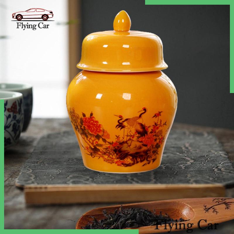 Hũ Gốm Đựng Trà Có Nắp Đậy Tiện Dụng Lzdjfmy2