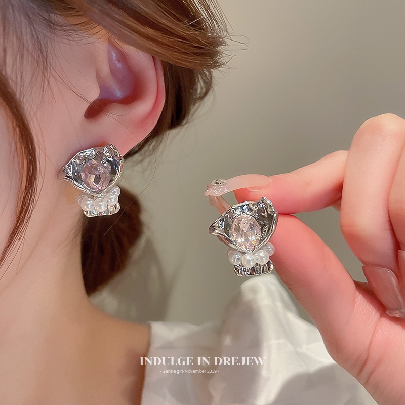 Bông Tai Hình Hoa Phong Cách Nhật Hàn Thời Trang Mới 2023