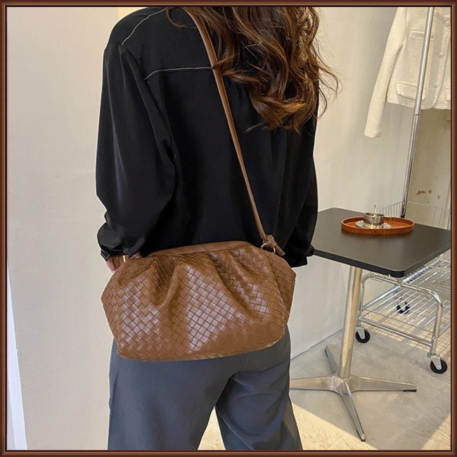 Túi Đeo Chéo Vai Bằng Da Nhân Tạo Màu Trơn Đa Năng Thời Trang Dành Cho Nữ