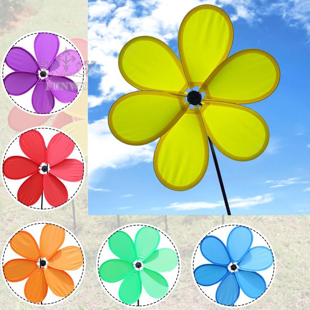 Chong Chóng Gió Nhiều Màu Trang Trí Sân Vườn