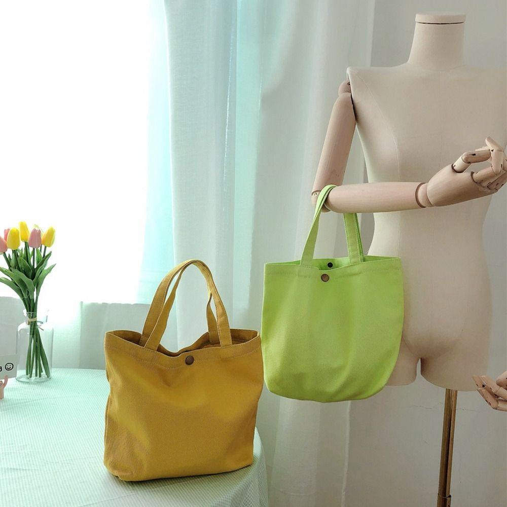 Túi Xách Vải Mini Màu Cầu Vồng Xinh Xắn