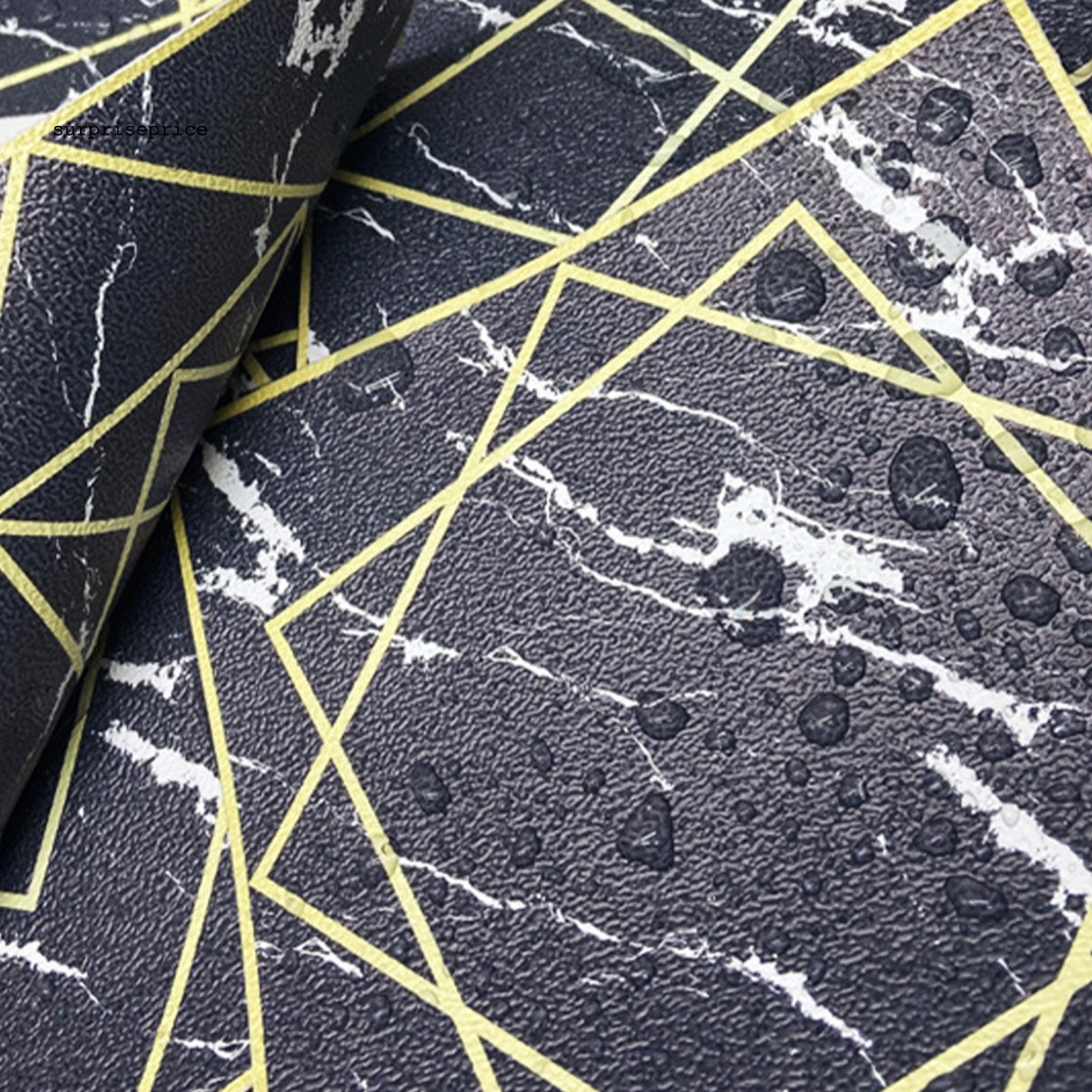 Bộ 10 Đề Can Giả Da Tự Dính Chống Nước Có Thể Tháo Gỡ Trang Trí Nhà Cửa