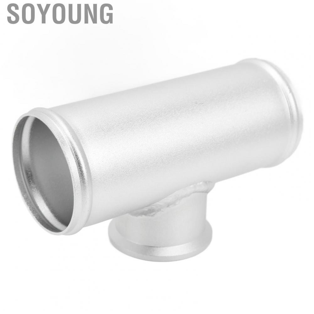 Soyoung Universal Tube Turbo Exhaust Valve  Good Sealing Long Lifespan Pipe Blow Off Anti Rust for Vband BOV