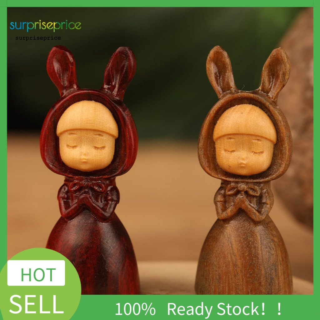 Spa Đồ Trang Trí Bằng Gỗ Hình Thỏ Hoạt Hình Bắt Mắt Đáng Yêu Đa Năng Để Bàn Trang Trí Nhà Cửa