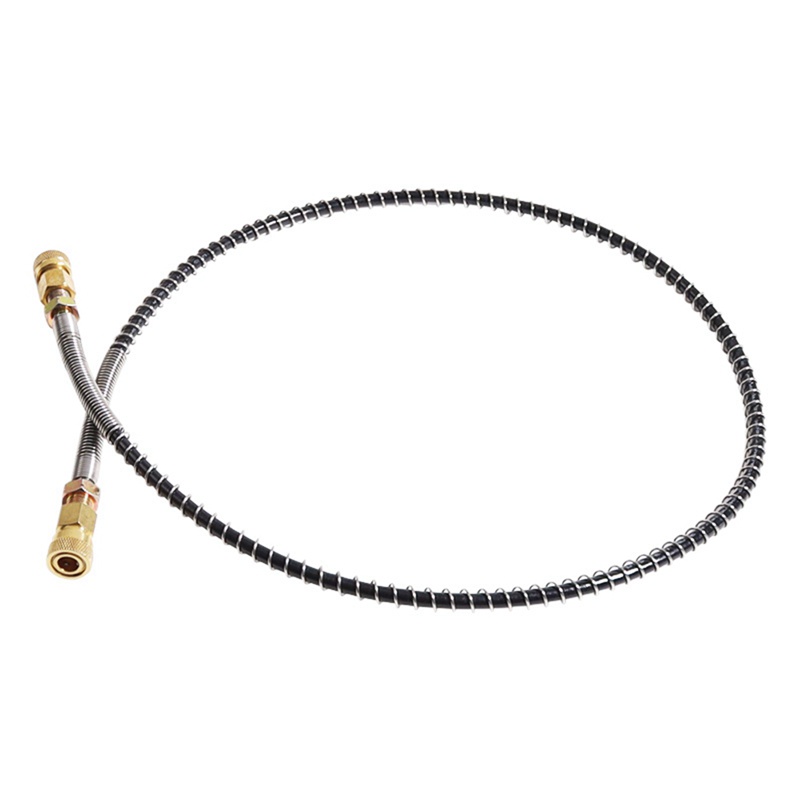 2 Ống Bơm Khí Nén Dài 100cm Bằng Nylon Màu Đen