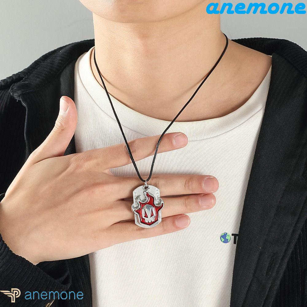 Anemone Vòng cổ Hợp Kim Họa Tiết Hoạt Hình Kurosaki Ichigo Cá Tính Hợp Thời Trang Unisex