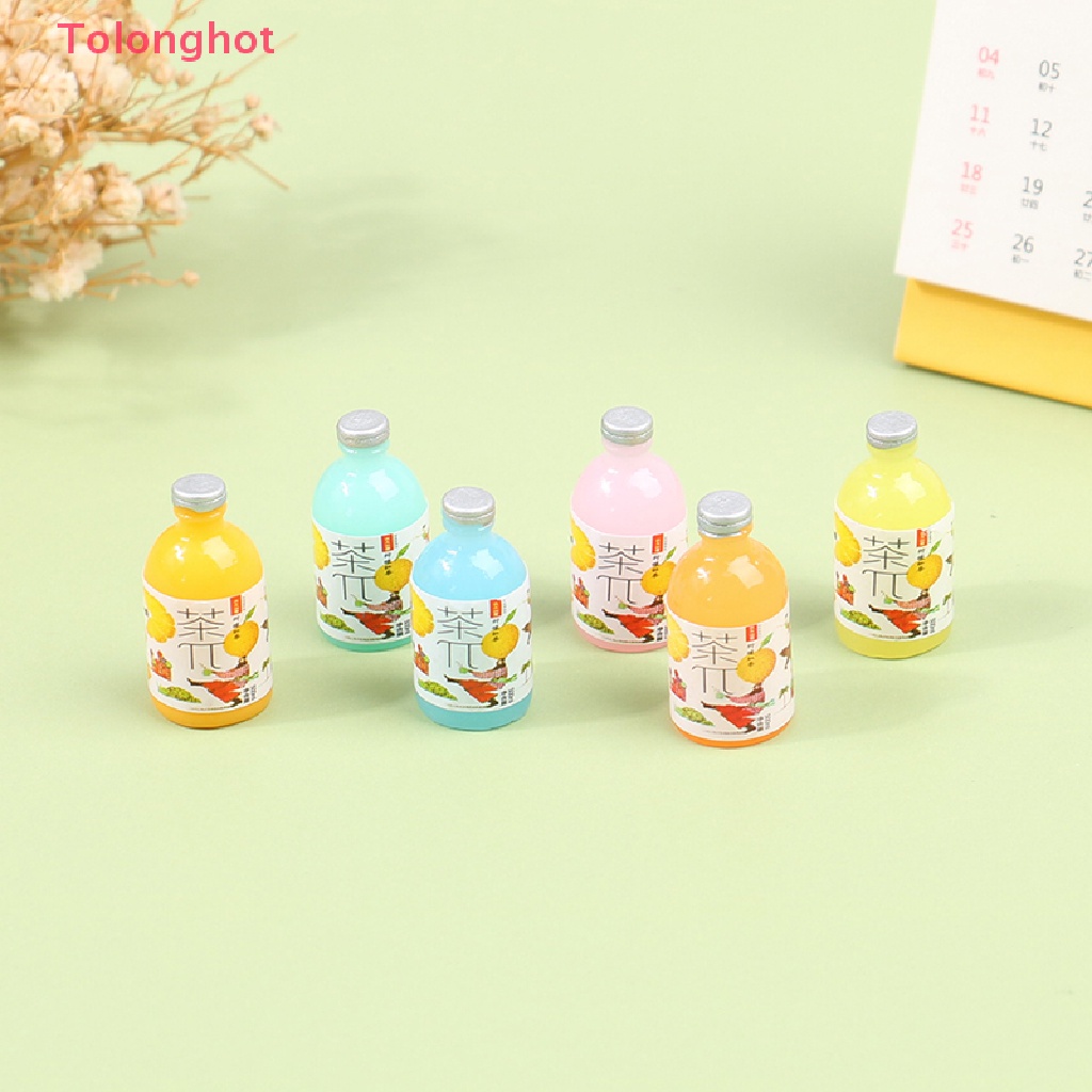 Set 10 Chai Nước Ép 1 / 12 Dùng Trang Trí Nhà Búp Bê