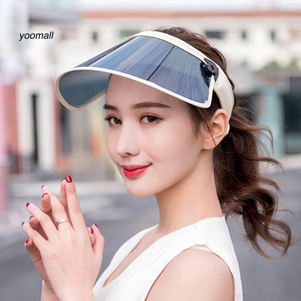 Mũ Rộng Vành Chống Tia UV Có Thể Tháo Rời Thời Trang Mùa Hè Cho Nữ