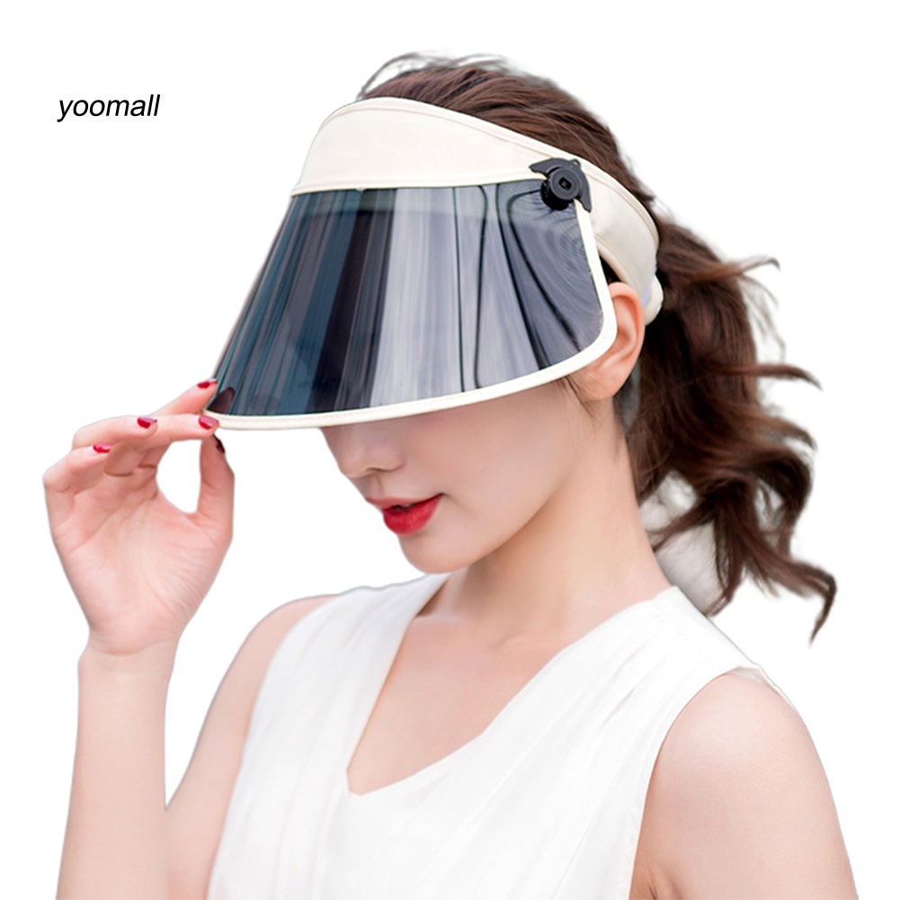 Mũ Rộng Vành Chống Tia UV Có Thể Tháo Rời Thời Trang Mùa Hè Cho Nữ