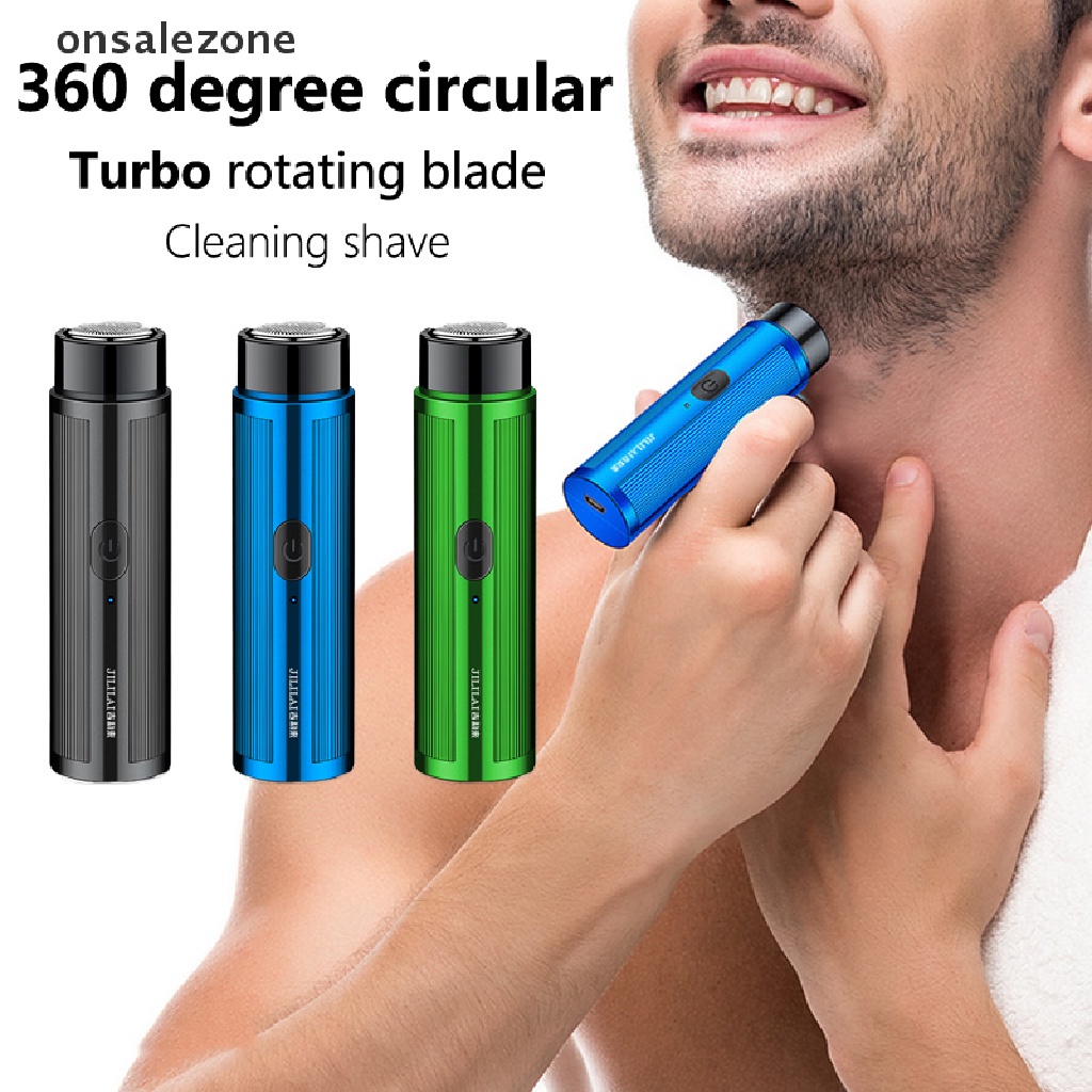 Máy Cạo Râu / Cạo Râu Mini Sạc Usb Tiện Dụng Mang Theo Du Lịch Cho Nam