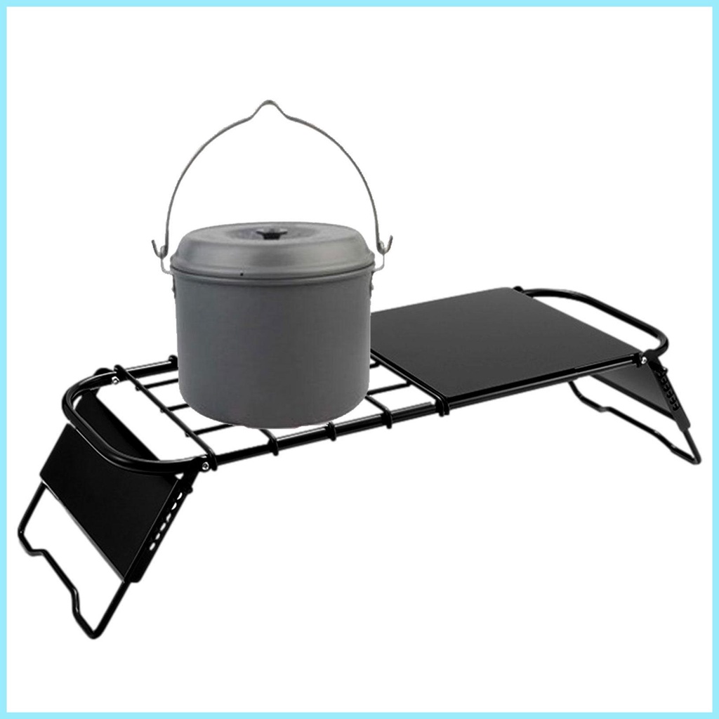Giá Đỡ Bếp Lò Mini Di Động Có Thể Điều Chỉnh Chiều Cao Tiện Dụng Mang Theo Du Lịch Cắm Trại