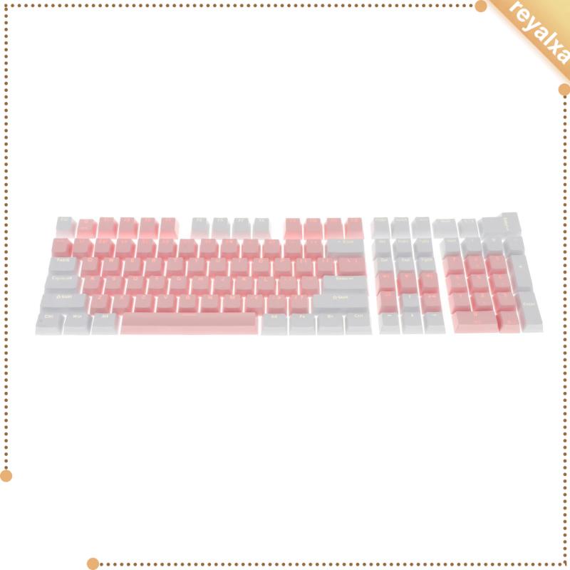 Bộ 108 Nút Bàn Phím Cơ 61 Phím Có Đèn Nền Hai Màu Chuyên Nghiệp Dễ Lắp Đặt