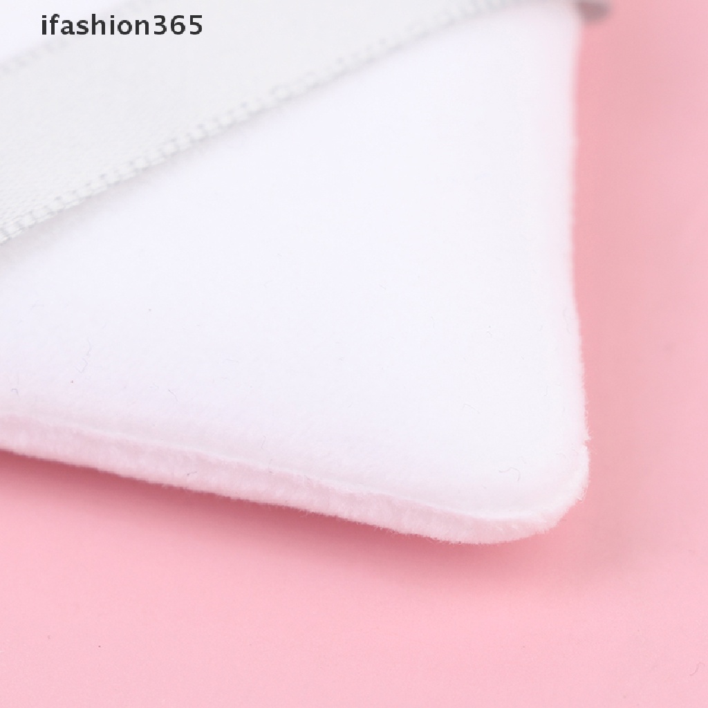 Set 4 Bông Phấn Trang Điểm Hình Tam Giác Mini Tiện Dụng ifashion365