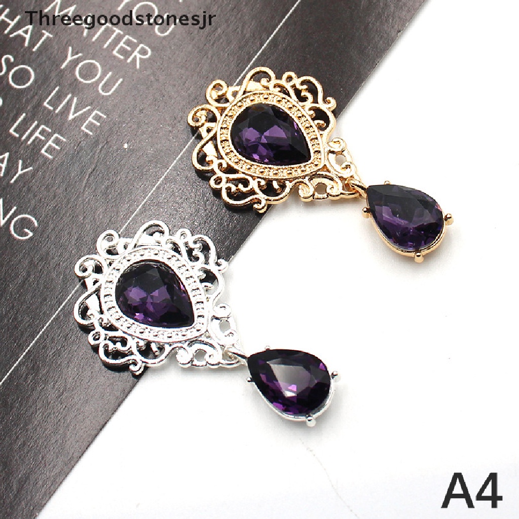 Ghim Cài Áo Đính Đá Chất Liệu Acrylic Kích Thước 30 * 52mm JR