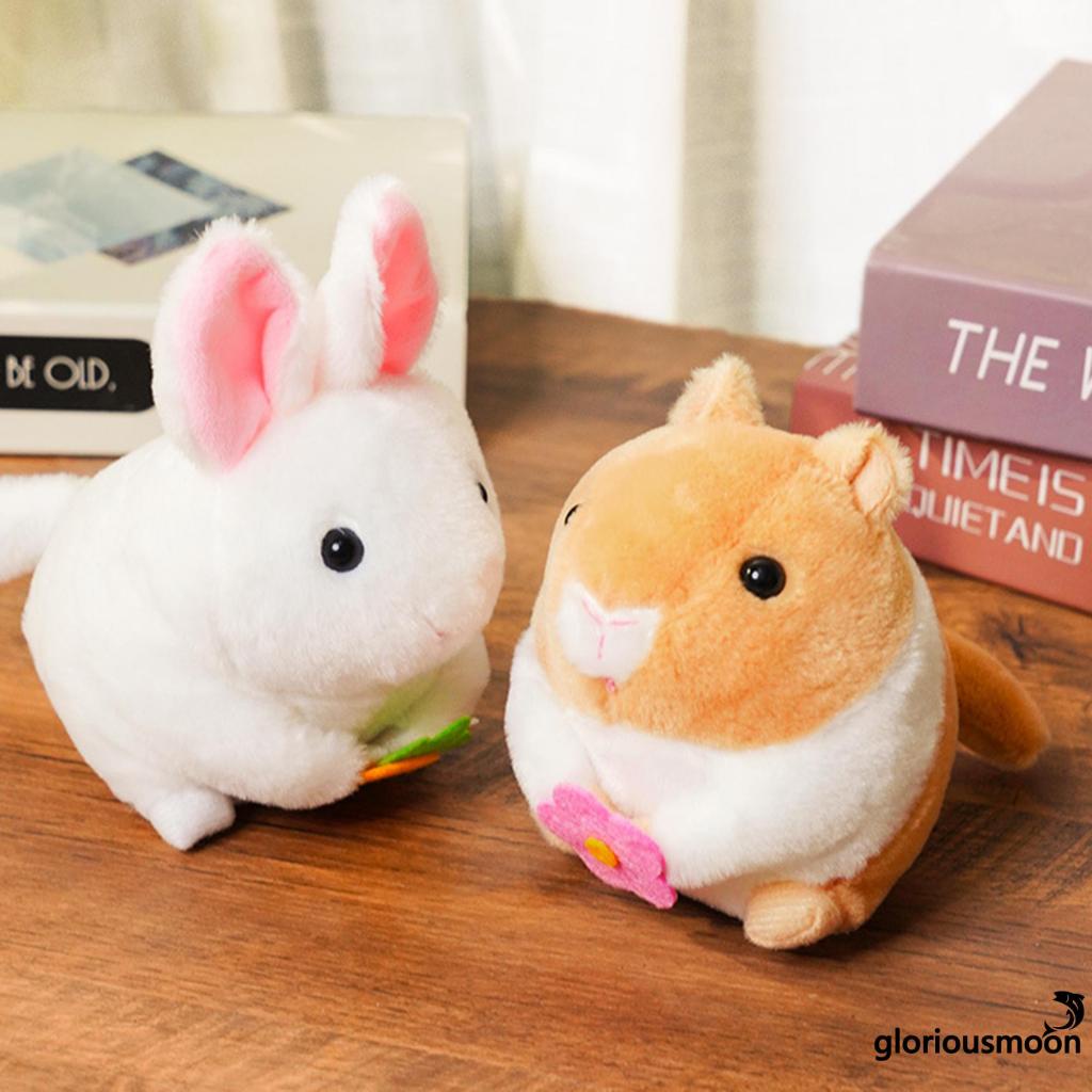 Thú Nhồi Bông Hình Thỏ / Chuột Hamster Hoạt Hình Có Đuôi Bắt Mềm Mại Trang Trí Nhà Cửa / Lễ Phục Sinh