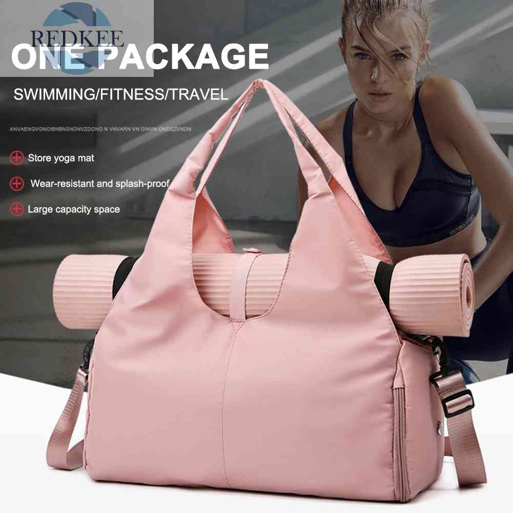 Túi Đựng Thảm Tập Thể Thao Bằng Vải Oxford Chống Nước Có Thể Gấp Gọn