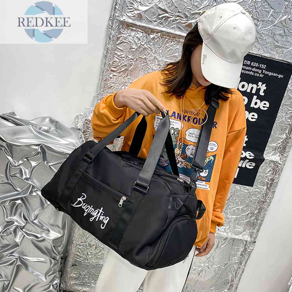 Túi Đựng Đồ Tập Thể Thao Sức Chứa Lớn Chia Ngăn Khô / Ướt Tiện Dụng Cho Nam Và