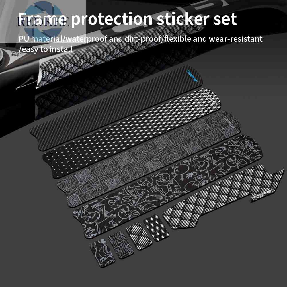 Miếng Dán Bảo Vệ Khung Dây Xích Xe Đạp Chống Trầy Xước