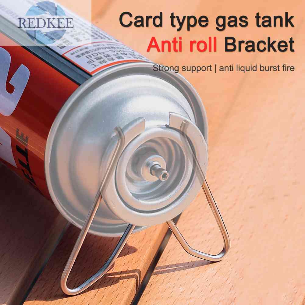 Giá Đỡ Bình Gas Chống Rò Rỉ Bằng Kim Loại Tiện Lợi Dành Cho Hoạt Động Ngoài Trời