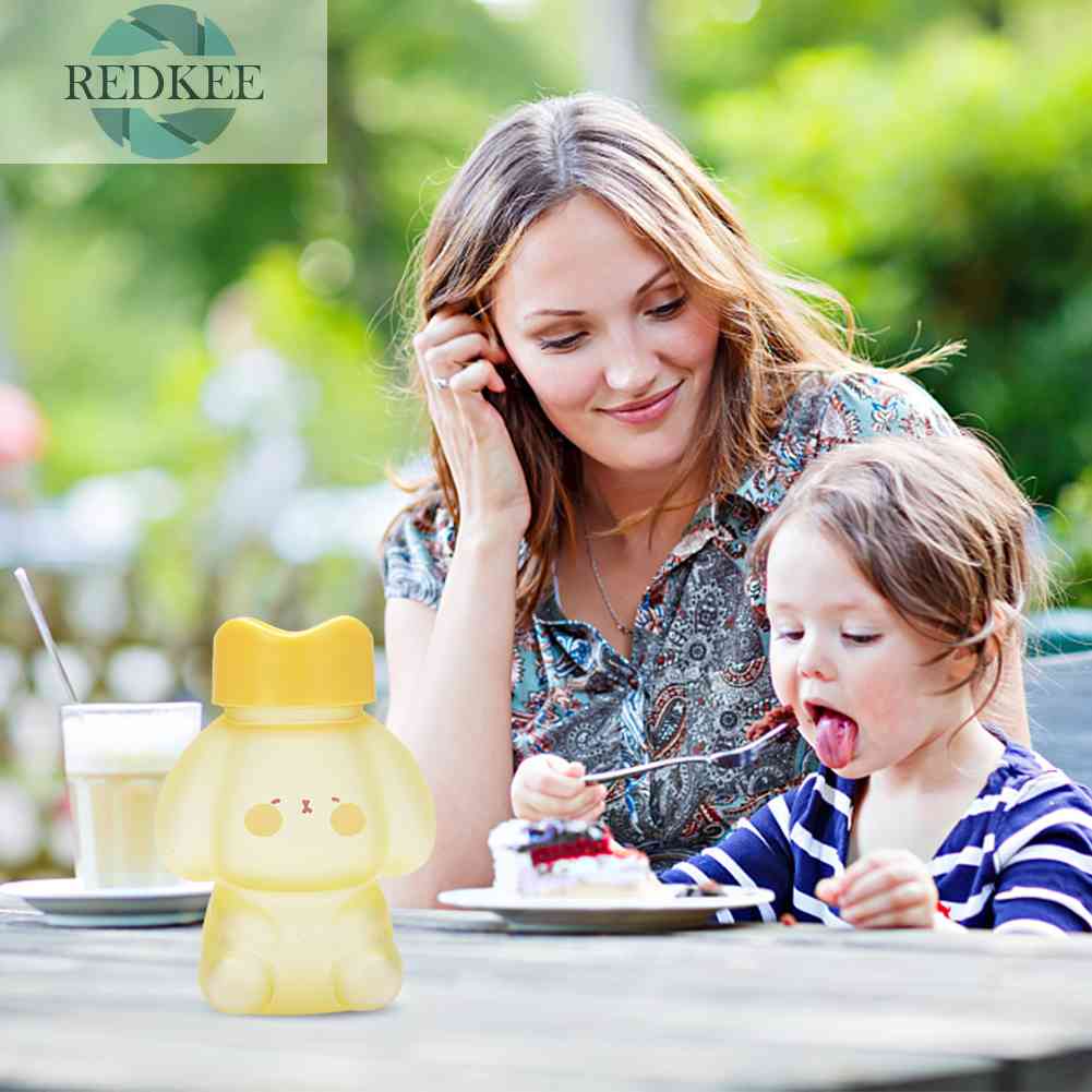 Bình Nước 800ML Họa Tiết Hoạt Hình Dễ Thương