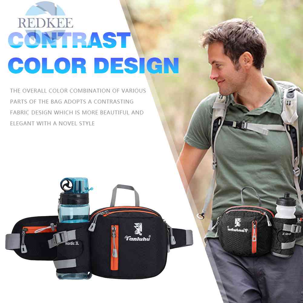 Túi Đeo Hông Thể Thao Chống Trộm Bằng Nylon