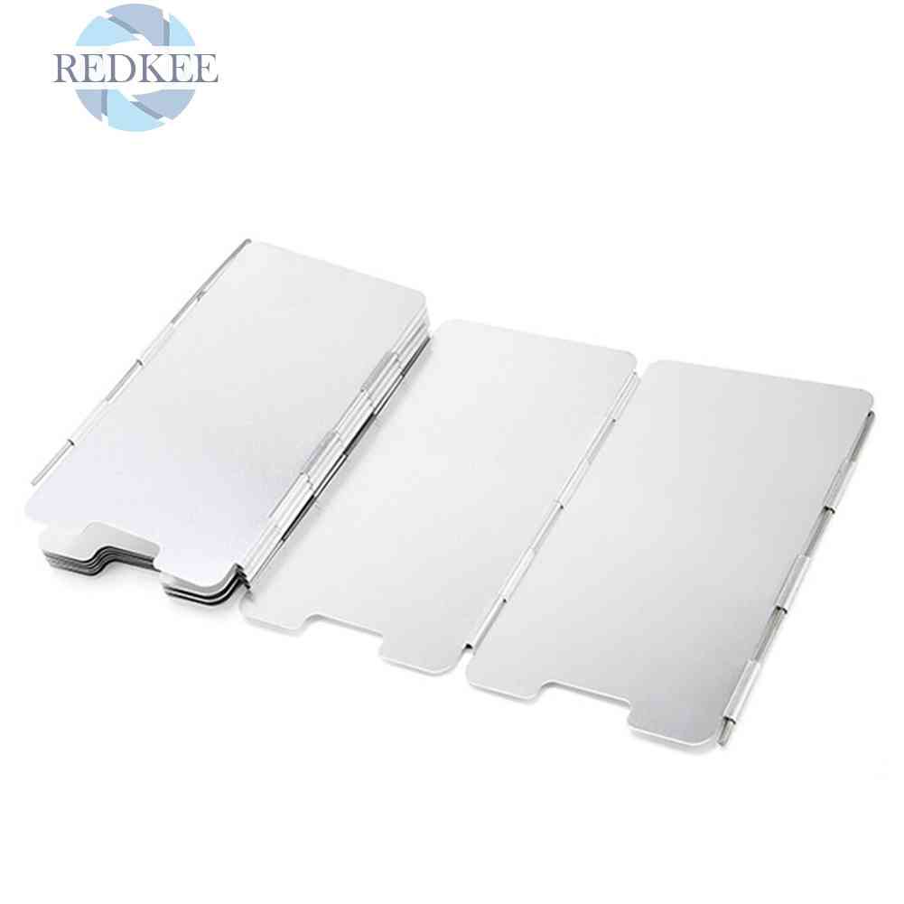 Bộ 9 Tấm Chắn Gió Cho Bếp Gas Cắm Trại