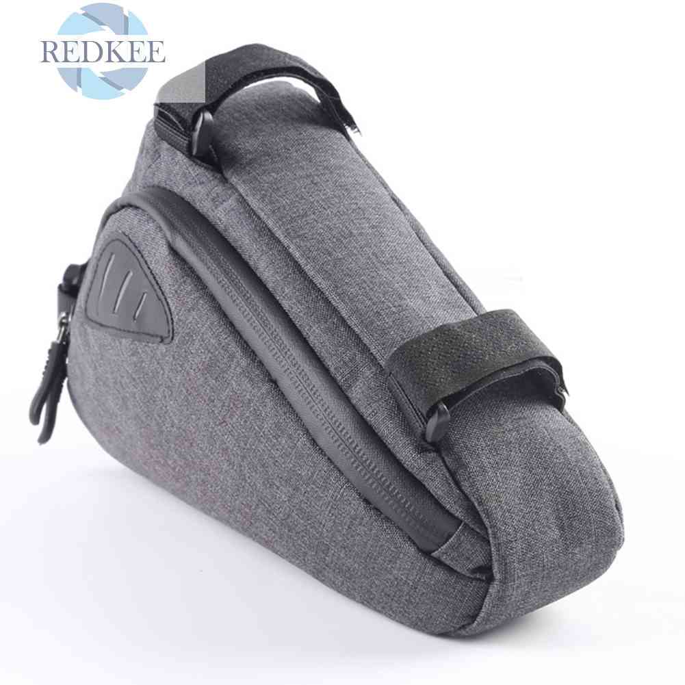 Túi Tam Giác Chống Thấm Nước Có Sọc Phản Quang Cho Xe Đạp Leo Núi