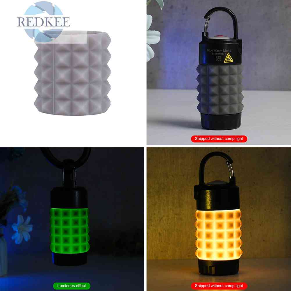 Vỏ Bọc Đèn Pin ML4 Có Chức Năng Phát Sáng Dành Cho Cắm Trại