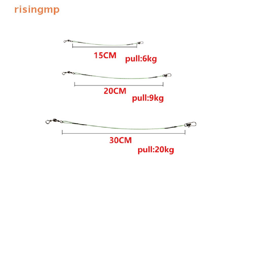 Set 10 Dây Câu Cá 15 / 20 / 30cm Chuyên Dụng