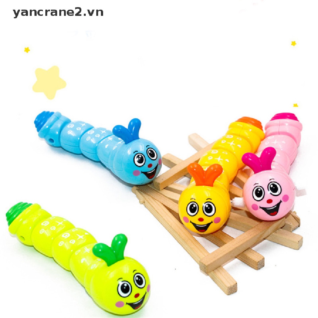 1 Đồ Chơi Hình Con Sâu Lên Dây Cót Bằng Nhựa Vui Nhộn Giáo Dục Cho Bé yancrane2.vn