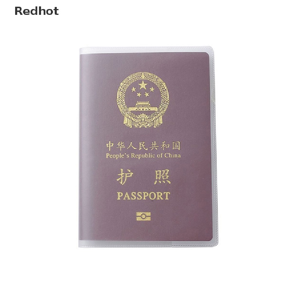 &lt; Redhot &gt; Mới Túi Đựng Hộ Chiếu Du Lịch PVC Trong Suốt Chống Nước Có Ngăn Đựng Thẻ ID Bảo Vệ Cho Nam Và Nữ