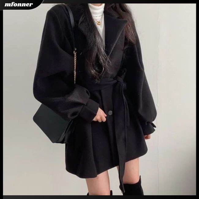 Áo Khoác Len Màu Sắc Thời Trang Cho Nữ