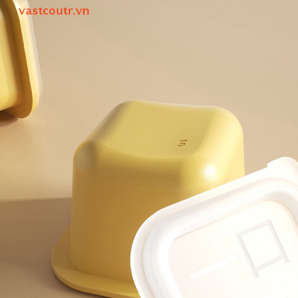 Khuôn Silicon Làm Đá Viên Hình Khối Lập Phương Độc Lập Cỡ Lớn Tiện Dụng Cho Gia Đình