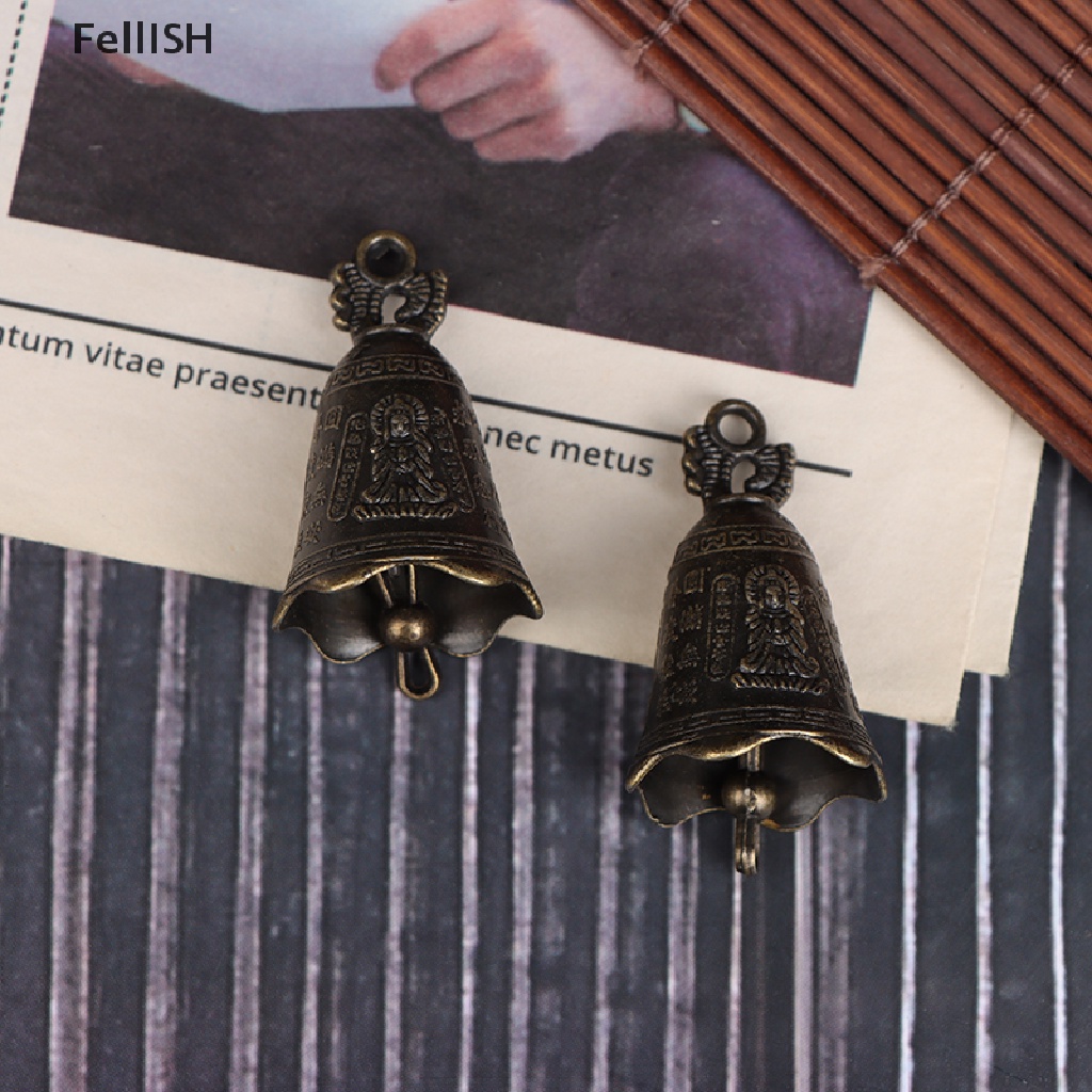 Chuông Phong Thủy Mini Phong Cách Phật Giáo Trung Hoa Cổ Điển 439br
