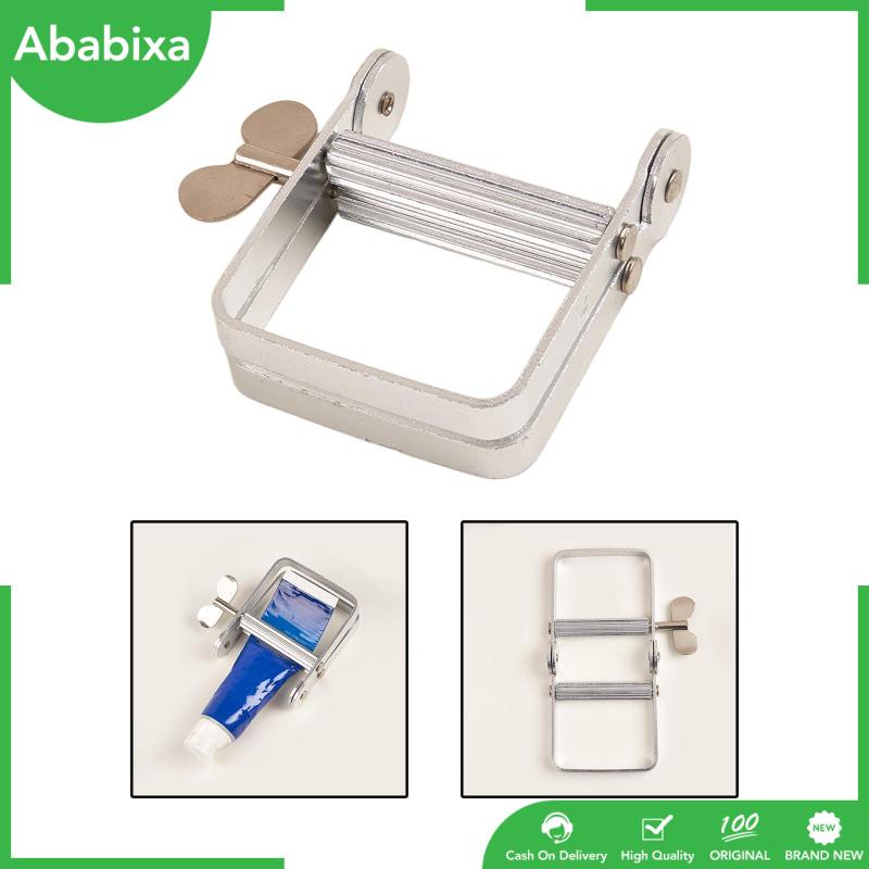 [Ababixa] Dụng Cụ Ép Kem Đánh Răng / Máy Đùn Dầu Sơn Dầu / Kim Loại Nhỏ Gọn Cho Salon Làm Tóc Màu Sắc Cà Chua