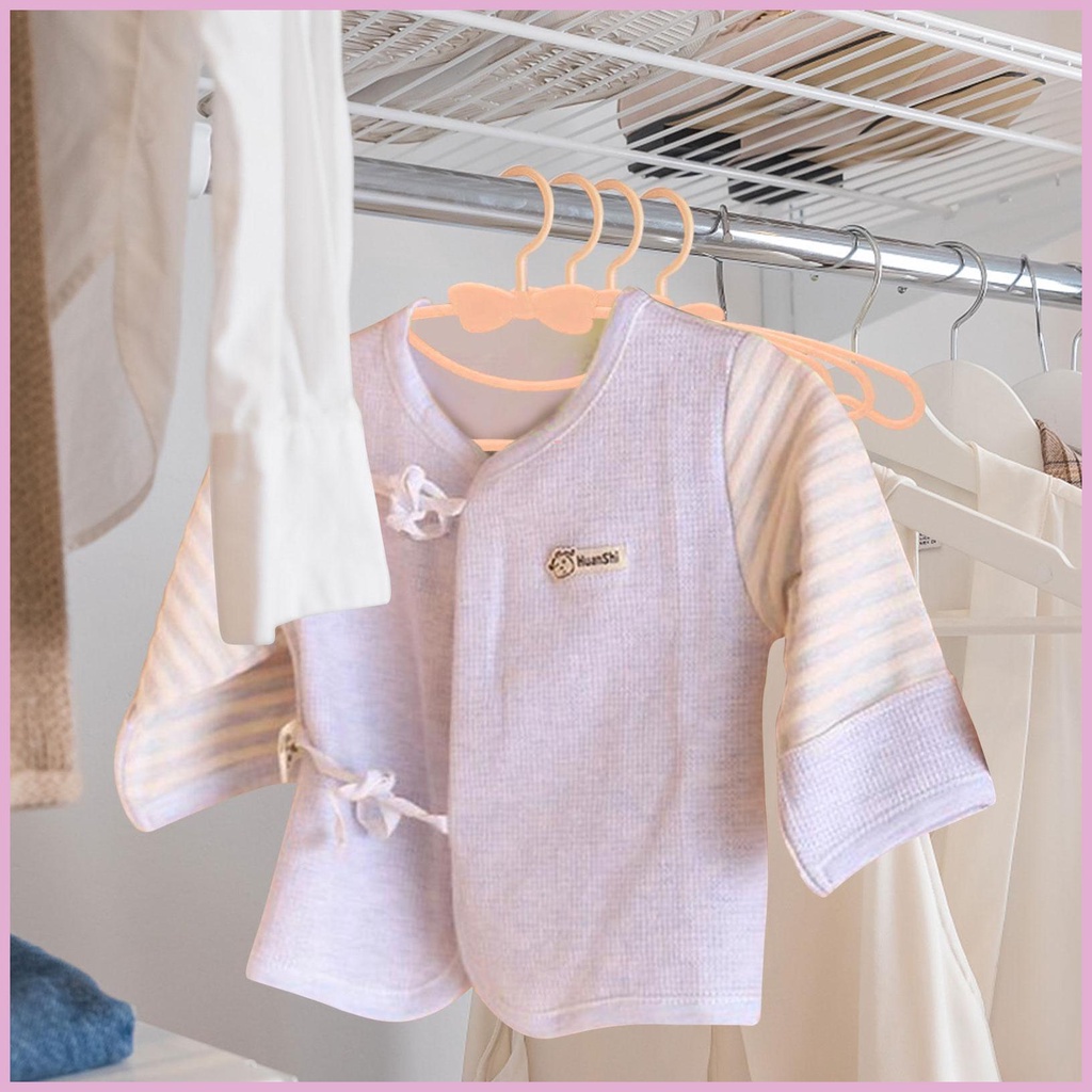 Móc Treo Phơi Quần Áo Nhỏ Gọn Hình Nơ Dễ Thương Cho Bé Mỗi Ngày shinvn