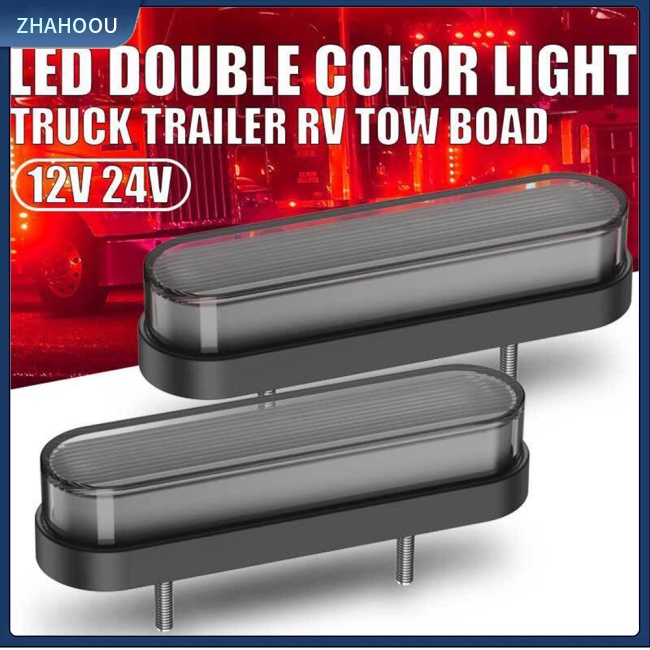 ☃Nhà Cửa☃ 1 Cặp Đèn Tín Hiệu 34led 3 Trong 1 Chống Nước Cho Xe Tải