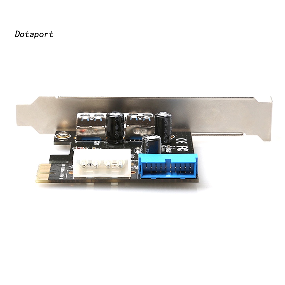 Bộ ChuyểN ĐổI Hub 2 CổNg 5Gbps USB 3.0 Pcie E + ĐầU KếT NốI 20 Pin