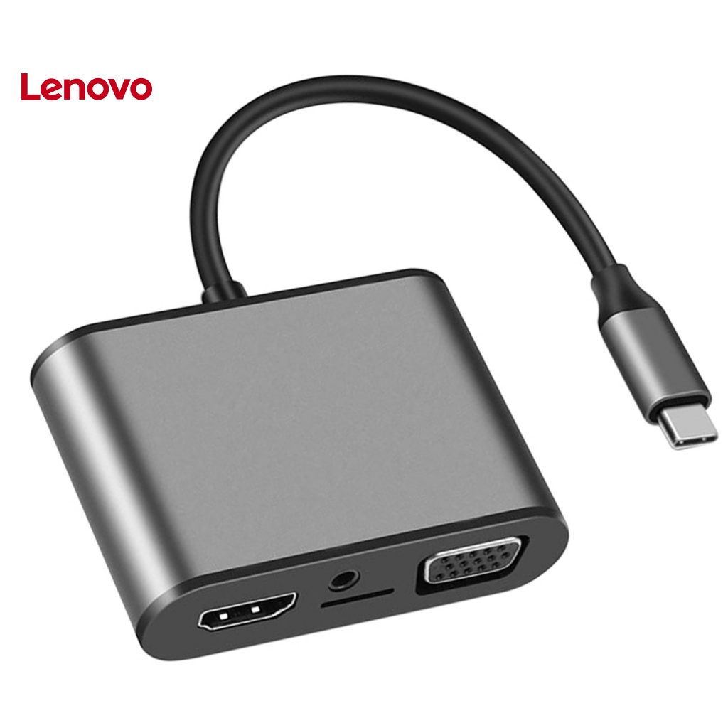 Bộ Chuyển Đổi Hub Đọc Thẻ Nhớ PD TF VGA 8 Trong 1 Từ USB Type-C Sang HDMI