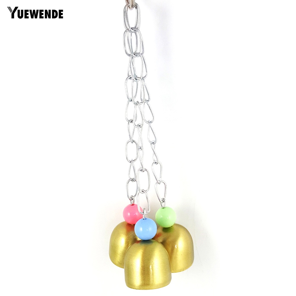 Đồ Chơi Treo 3 Chuông Kêu Vui Nhộn Dành Cho Chim Vẹt