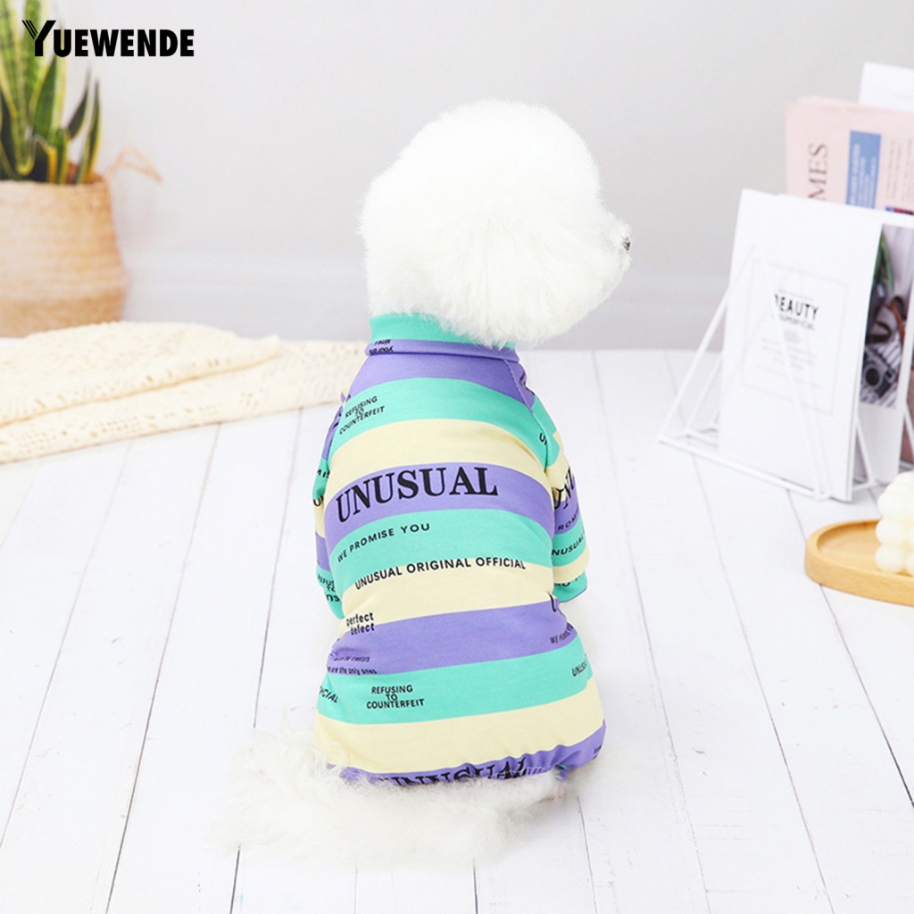 Bộ Áo Liền Quần 3 Màu Dễ Thương Cho Thú Cưng